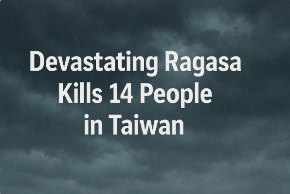 Devastating Ragasa Kills 14 People in Taiwan